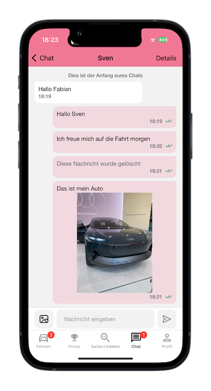 Chat with your fellow passengers